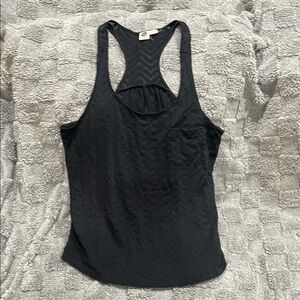Roxy Black Sleeveless Tank Top Athletic Style